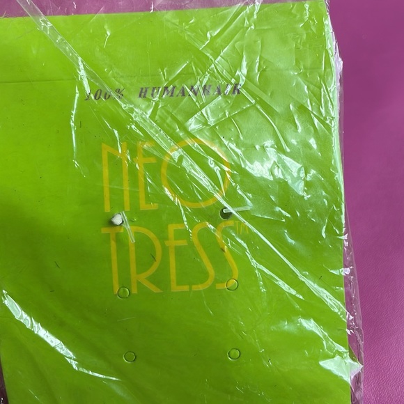 Neotress 100% human hair extensions HH Straight Bulk 14 color 1B new - Picture 3 of 4